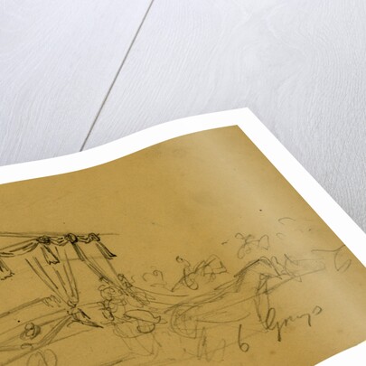 Lincoln's funeral procession by Alfred R Waud