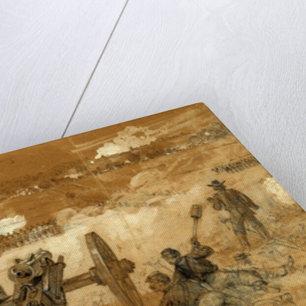 Reconnaissance by Bufords Cavalry towards the Rapidan river by Alfred R Waud