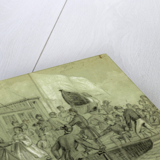 Flag of Truce by Alfred R Waud