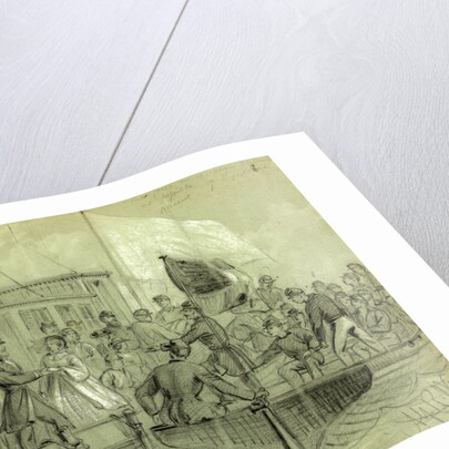 Flag of Truce by Alfred R Waud