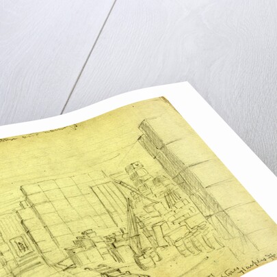 Sheridans Army, Quarter Master Stores. Harpers Ferry by Alfred R Waud