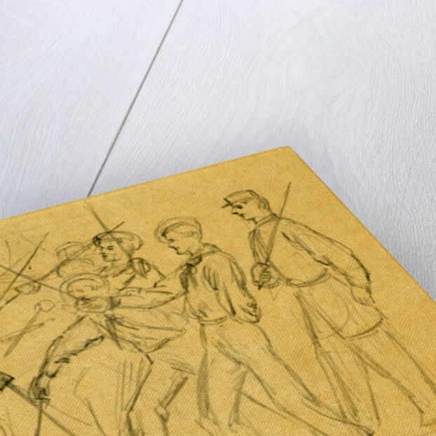 Single stick exercise by Alfred R Waud