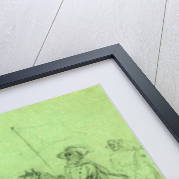 Custer receiving Flag of Truce by Alfred R Waud