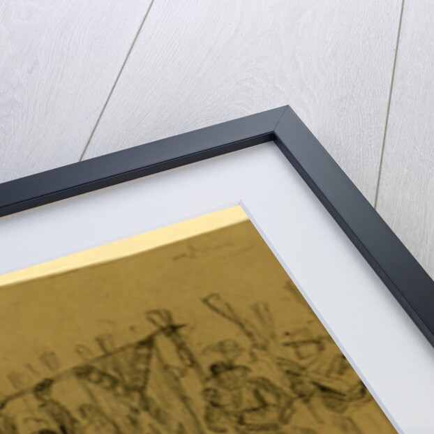 The last of Ewells corps April 6 by Alfred R Waud