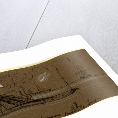 Capture of Ram Tennessee Mobile bay by Alfred R Waud