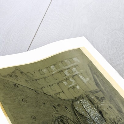 Ruins of the water wheel in Gallego Flour Mills, Richmond, Va. by Alfred R Waud