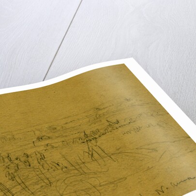 Birney's Div. across the N. Anna by Alfred R Waud