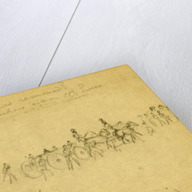 A military funeral by Alfred R Waud