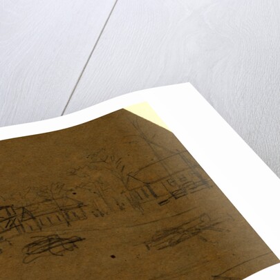 Army camp by Alfred R Waud