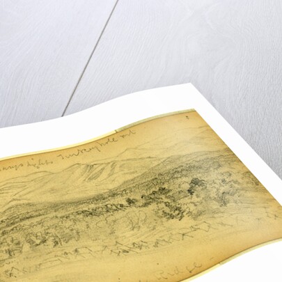 Mary hights sic, Turkey hole mt. Blue Ridge by Alfred R Waud