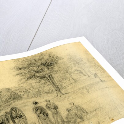 Falls Church, July 1st, 1861, Outpost by Alfred R Waud