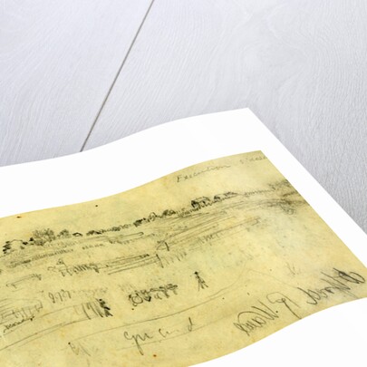 Execution 5 deserters by Alfred R Waud