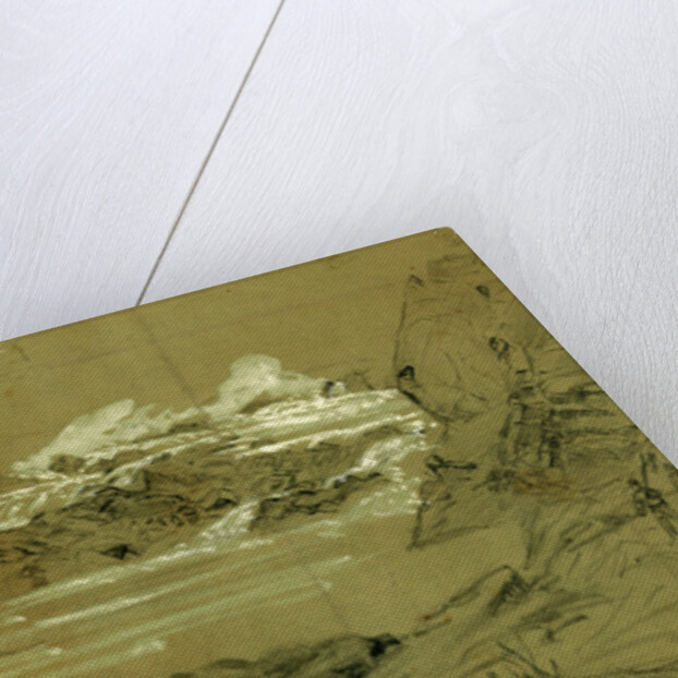 Falls of the Potomac from Maryland Shore by Alfred R Waud