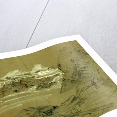 Falls of the Potomac from Maryland Shore by Alfred R Waud