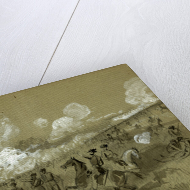 Colonel Burnside's brigade at Bull Run by Alfred R Waud