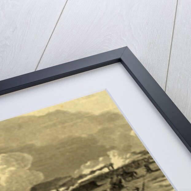 Colonel Burnside's brigade at Bull Run, First and Second Rhode Island, and Seventy-First New York Regiments, with their Artillery, Attacking the Rebel Batteries at Bull Run by Alfred R Waud