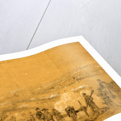 Battle of Malvern hills fought on Tuesday July 1st by Alfred R Waud