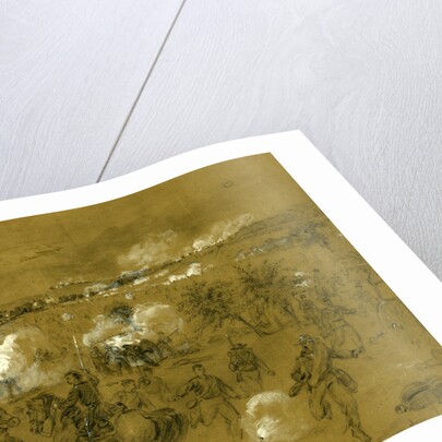 Defeat of the Army of Genl. Pope at Manassas on the Old Bull run battleground by Alfred R Waud