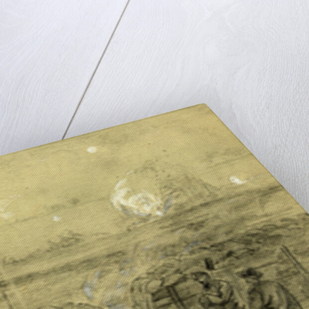 Midnight before Petersburg by Alfred R Waud