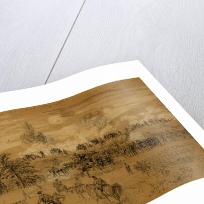 Monday's fight. The battle of Charles City road. Fought by Heintzelman and Franklin by Alfred R Waud