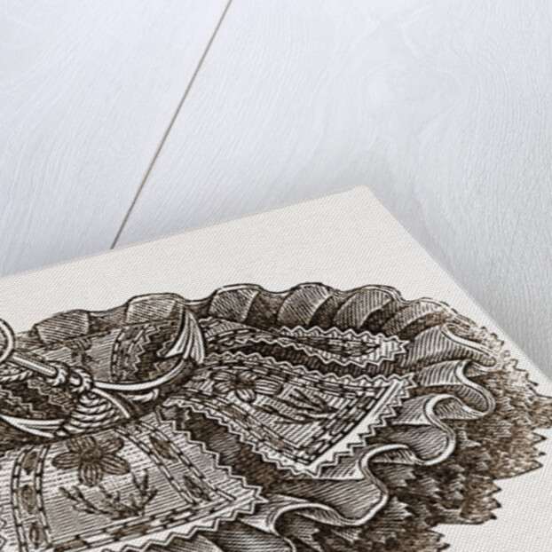 Embroidered Penwiper by Anonymous