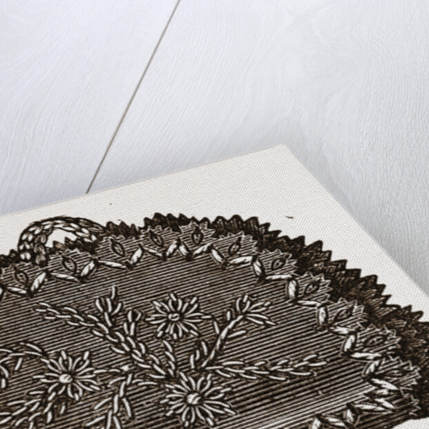 Ornamental Penwiper by Anonymous