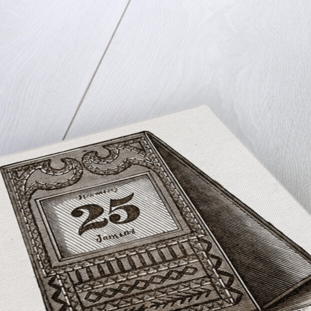 Ornamental Almanac by Anonymous