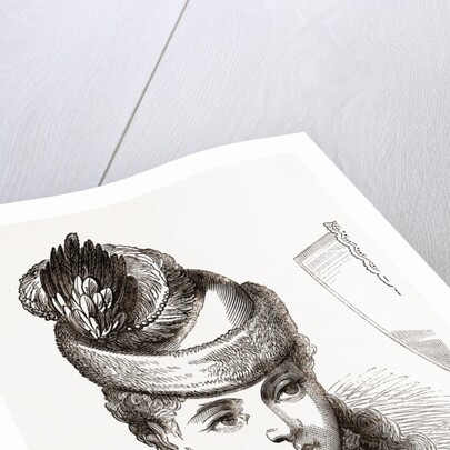 19th Century Fashion, Bonnet by Anonymous
