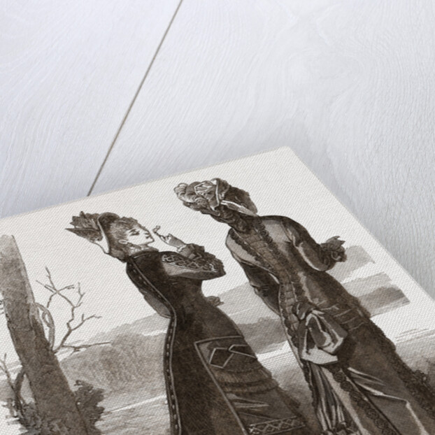 Elegant Walking Toilettes by Anonymous
