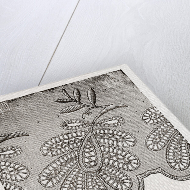 Embroidered Edging For Underlinen by Anonymous