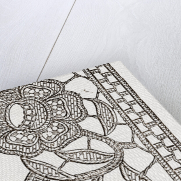 Lace Edging For Washing Materials by Anonymous