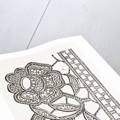 Lace Edging For Washing Materials by Anonymous