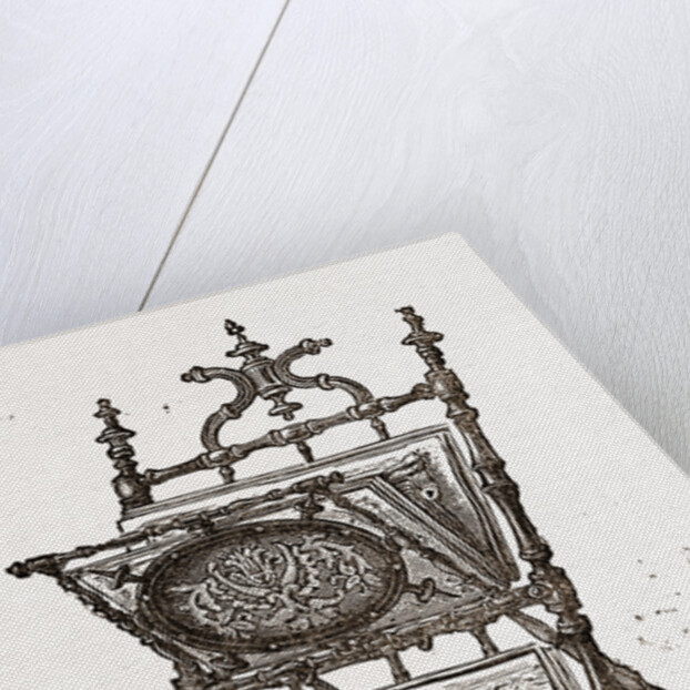 Stand And Folio For Newspapers by Anonymous