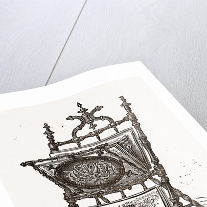 Stand And Folio For Newspapers by Anonymous