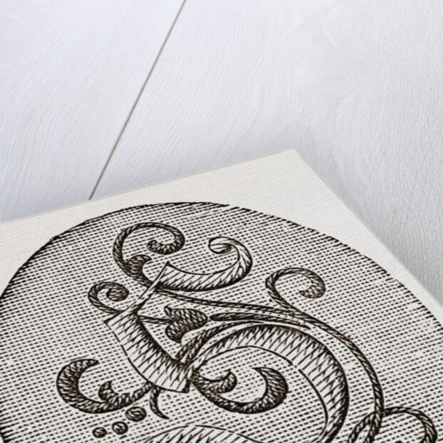 Initial For Underlinen (s.) by Anonymous
