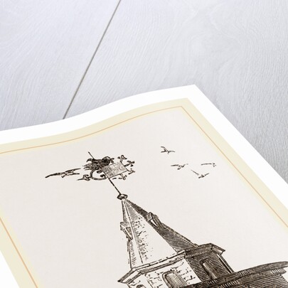Rookery on Newcastle Exchange Spire UK by Anonymous