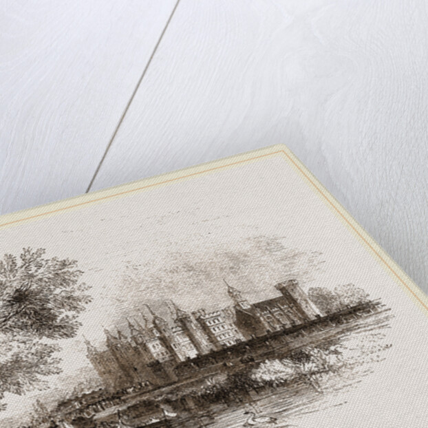 Richmond Palace in the olden time, London UK by Anonymous