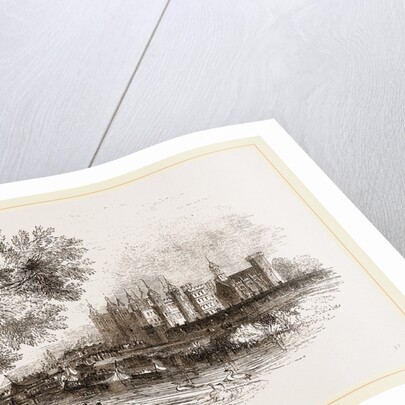 Richmond Palace in the olden time, London UK by Anonymous
