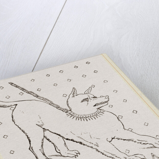 Roman House dog by Anonymous