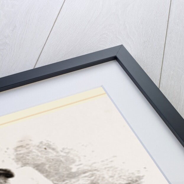 Highland Shepherd and Dog by Anonymous