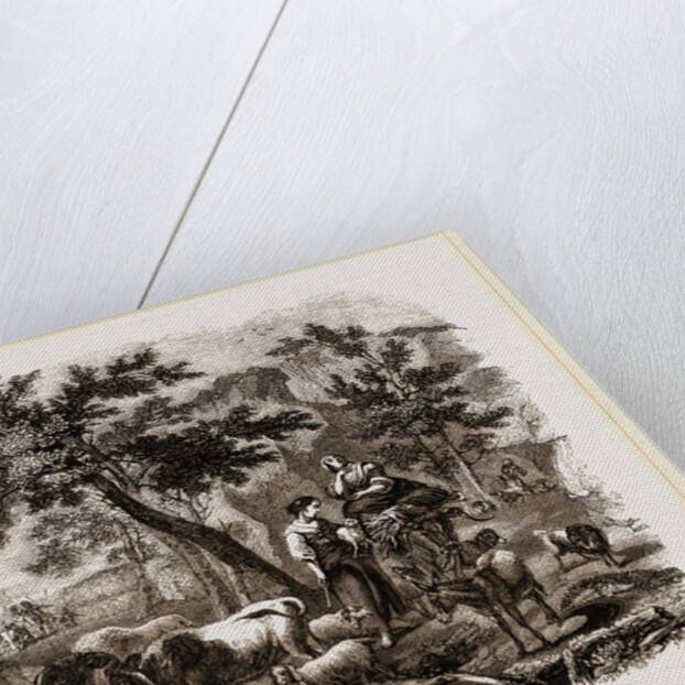 Oriental Landscape and Cattle by Anonymous