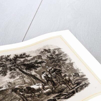 Oriental Landscape and Cattle by Anonymous