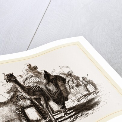 Nlounted Camels by Anonymous