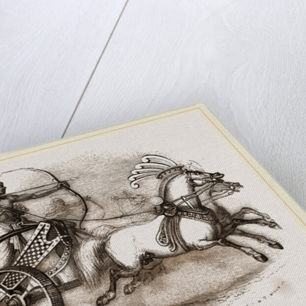 Egyptian War-chariot by Anonymous