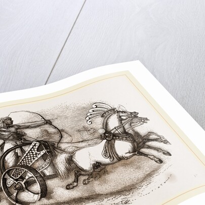 Egyptian War-chariot by Anonymous