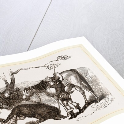 Boar Hunt by Anonymous