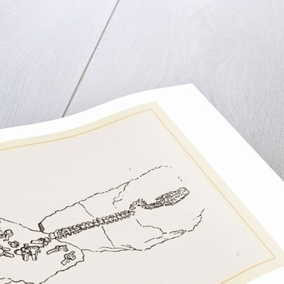 Plesiosaurus as found at Lyme Regis by Anonymous