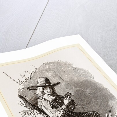 Izaak Walton, 1594-1683, english writer and author of The Compleat Angler by Anonymous