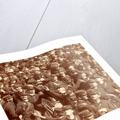 Soldiers at the Dewey Parade, New York, US. 1899 by Anonymous