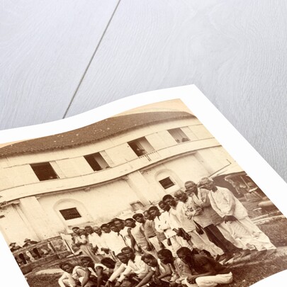 Filipino Prisoners of War at Pasig, Philippines 1899, 19th century by Anonymous